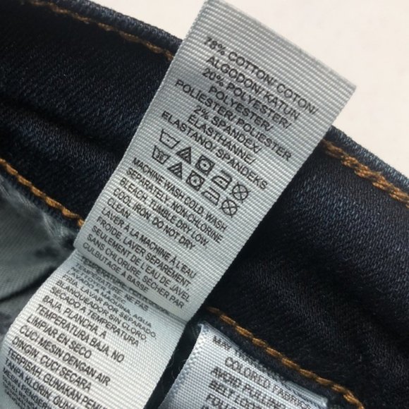 VINTAGE LUCKY BRAND BROOKE SKINNY JEANS 4/27x31 🍀 - Picture 9 of 11